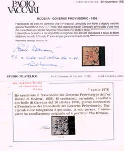 MODENA - Governo Provvisorio 40 c. ... 