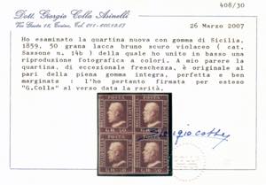 SICILIA - 50 grana lacca bruno ... 