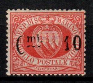 POSTA ORDINARIA - Stemma soprastampato 10/20 ... 