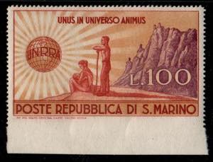 POSTA ORDINARIA - UNRRA 100 l. non ... 