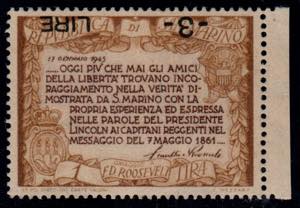 POSTA ORDINARIA - Roosevelt 3/1 l. ... 