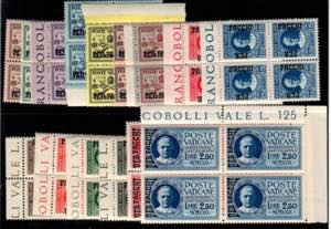 VATICANO - Pacchi postali 15 val. cpl. in ... 