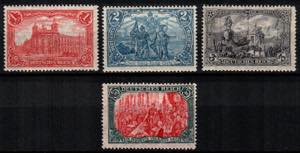 ESTERO - Germania - Deutsche Reich 4 alti ... 