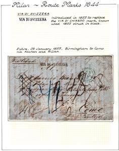 PREFILATELICHE E FRANCHIGIE - Da Birmingham ... 