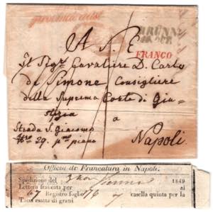 PREFILATELICHE E FRANCHIGIE - Da BRUNN 14 ... 