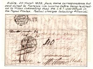 PREFILATELICHE E FRANCHIGIE - Da Rennes 5 ... 