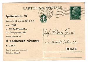 CARTOLINE REGNO DITALIA - C 79, 15 c. ... 