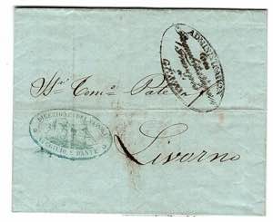 VIE DI MARE - Da Genova 26 FEB 1842 a ... 