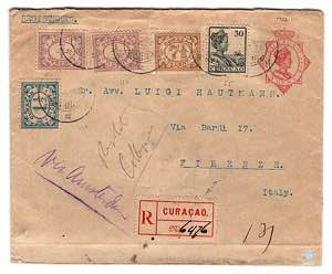 ESTERO - Colonie Olandesi - busta postale ... 