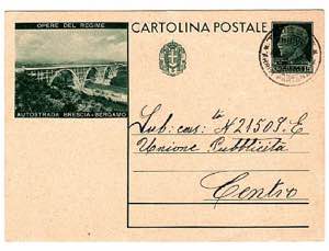 CARTOLINE REGNO DITALIA - C 87, 15 c. Opere ... 