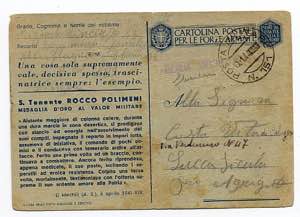 POSTA MILITARE - 31.10.1943 (manoscritto) ... 