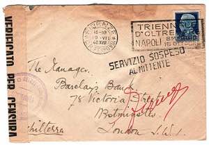 POSTA MILITARE - Da Firenze 10.6.1940 in ... 