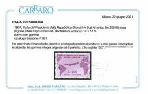 POSTA ORDINARIA - Gronchi rosa 205 ... 