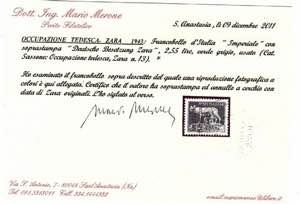 OCCUPAZIONI II GUERRA  - Zara 2,55 ... 