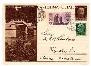 CARTOLINE  - C 70/1, 30 c. Bonifica - agg. ... 