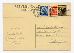 CARATOLINE REPUBBLICA - C 138, 6 l. Democr. ... 