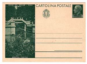 CARTOLINE REGNO DITALIA - C 71, 15 c. Opere ... 