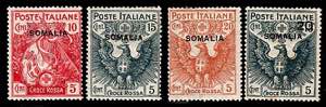 SOMALIA - Croce Rossa 4 val. cpl. (19/22).