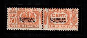 SOMALIA - Pacchi p. fascio sopr. I tipo 50 ... 