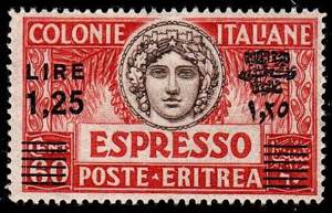ERITREA - Espresso 1,25 l./60 c. dent. 14 ... 