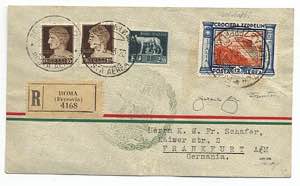 VOLI e POSTA AEREA - 29.5.1933 - Zeppelin - ... 