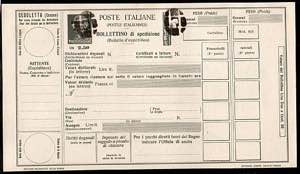 BOLLETTINI PACCHI - Luogotenenza P79, 2,50 ... 