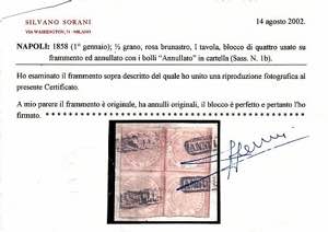 REGNO DI NAPOLI - 1/2 gr. rosa ... 