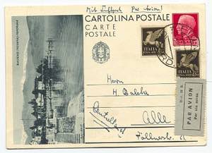 CARTOLINE REGNO DITALIA - C 91A/3, 75 c. ... 