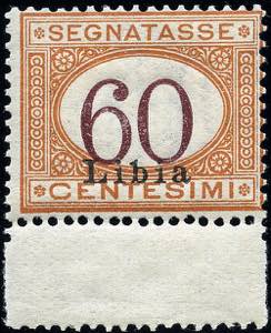 LIBIA - Segnatasse 60 c. (11).