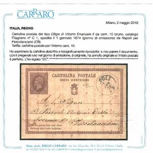 CARTOLINE REGNO DITALIA - C 1, 10 ... 