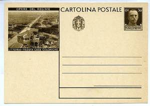 CARTOLINE REGNO DITALIA - C 88/3, 30 c. ... 