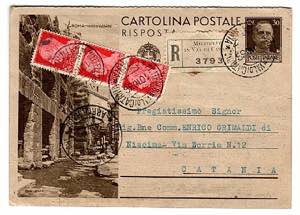 CARTOLINE REGNO DITALIA - C 92/19, RISP 30 ... 