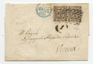 MODENA - Da Modena 24 NOVEM 1856 a Verona ... 