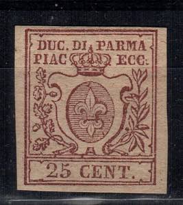 PARMA - III em. 25 c. bruno lilla (10) nuovo ... 