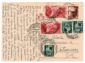 CARTOLINE UMBERTO II - Cartolina postale C ... 