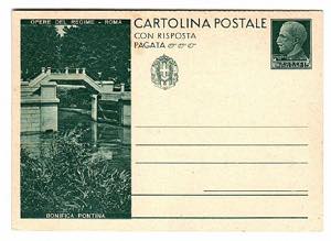 CARTOLINE REGNO DITALIA - C 74/1, 15 + 15 ... 