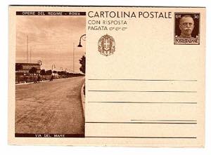 CARTOLINE REGNO DITALIA - C 75/16, 30 + 30 ... 