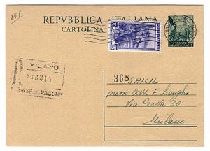 CARTOLINE REPUBBLICA - C 143, 20 l. stampe ... 