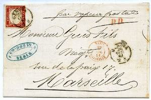 SARDEGNA - Da Genova il 26 luglio 1861 a ... 