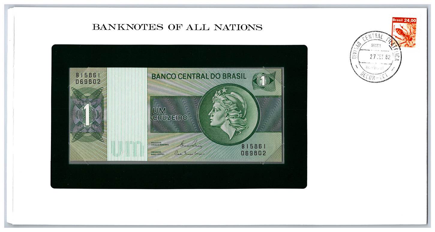 Banco Central Do Brazil 1 Cruzerio - UNC