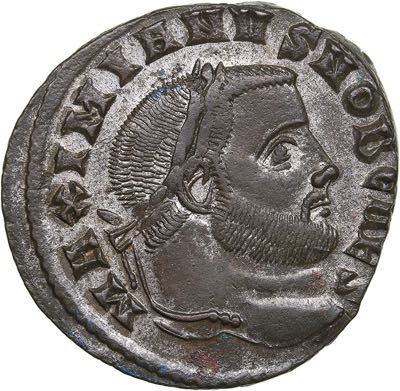 Roman Empire Æ Follis - Maximian ... 