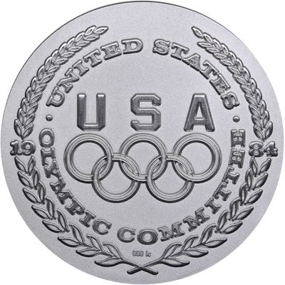 USA medal Olympics 1984
46.66 g. ... 