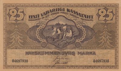 Estonia 25 marka 1919
XF