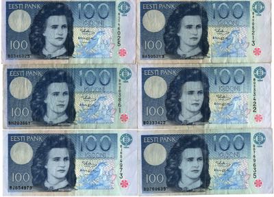 Estonia 100 krooni 1994 ... 