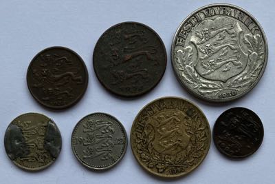 Estonia lot of coins (7)
(7)