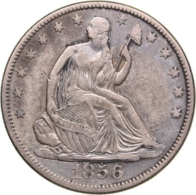 USA half dollar 1856
12.32 g. ... 