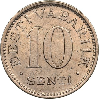 Estonia 10 senti 1931
2.52 g. ... 