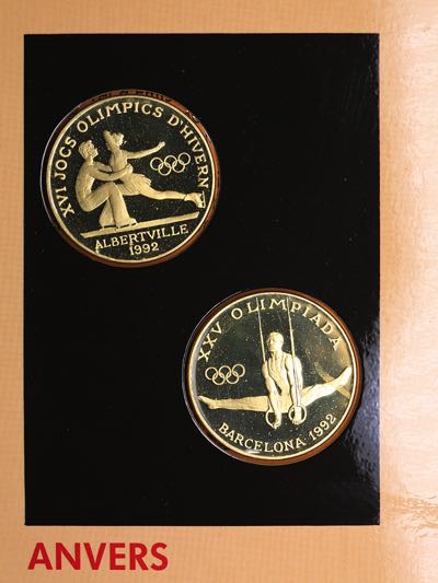 Andorra coins set 1988 - Olympics ... 