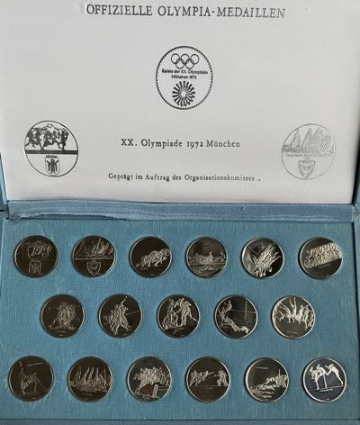 Germany silver medals set (17) - ... 