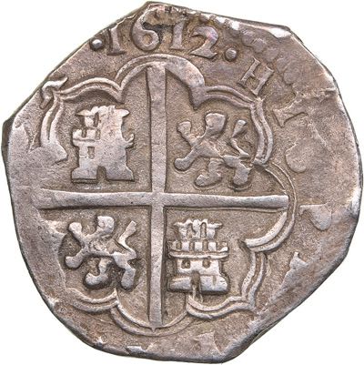 Spain 4 reales 1612 - Philipp ... 